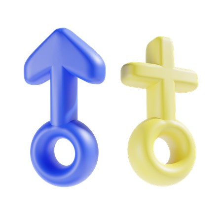 Gender Sign  3D Icon