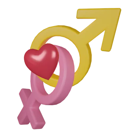 Gender Sign  3D Icon