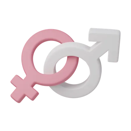 Gender Sign  3D Icon