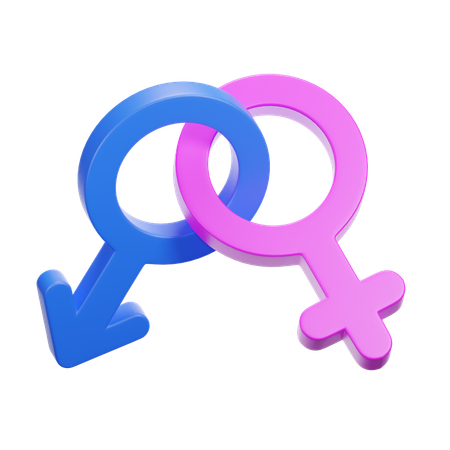 Gender Sign  3D Icon