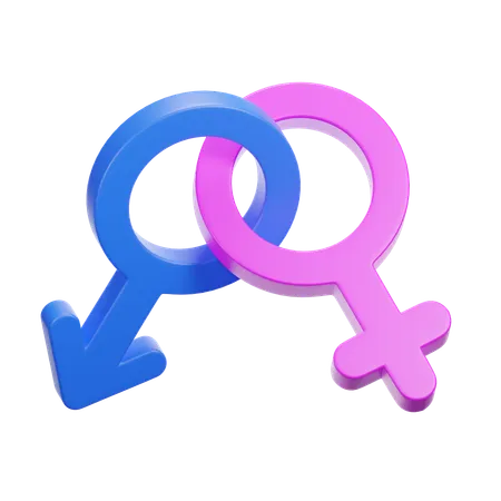 Gender Sign  3D Icon