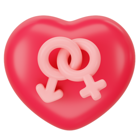 Gender Sign  3D Icon