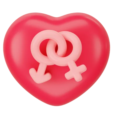 Gender Sign  3D Icon