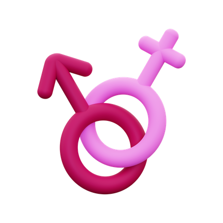 Gender Sign  3D Icon