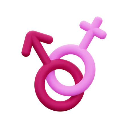 Gender Sign  3D Icon