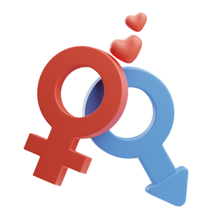 Gender Sign  3D Icon