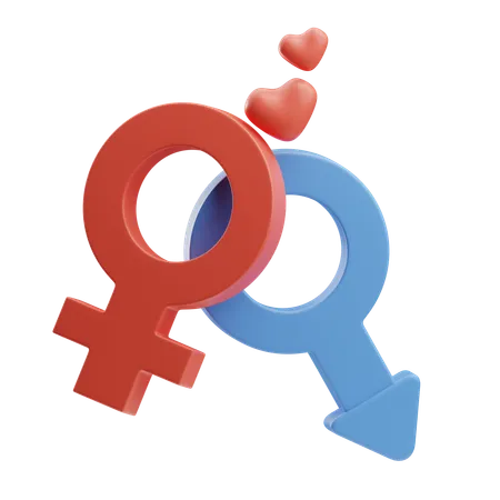 Gender Sign  3D Icon