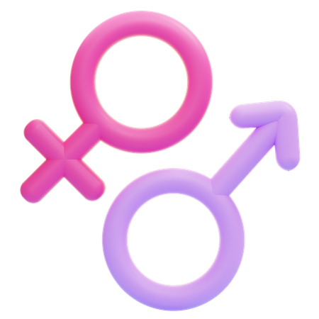 Gender Sign  3D Icon