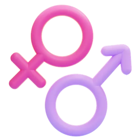 Gender Sign  3D Icon