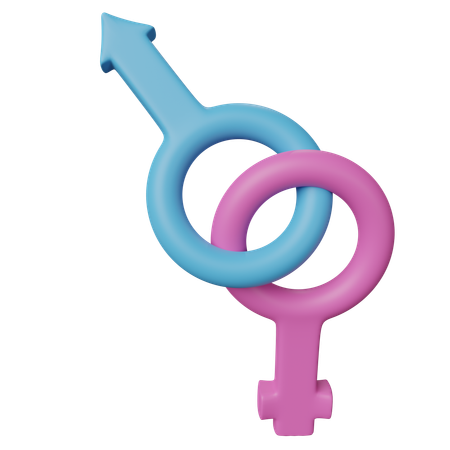 Gender Sign  3D Icon