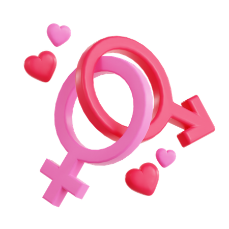 Gender Sign  3D Icon