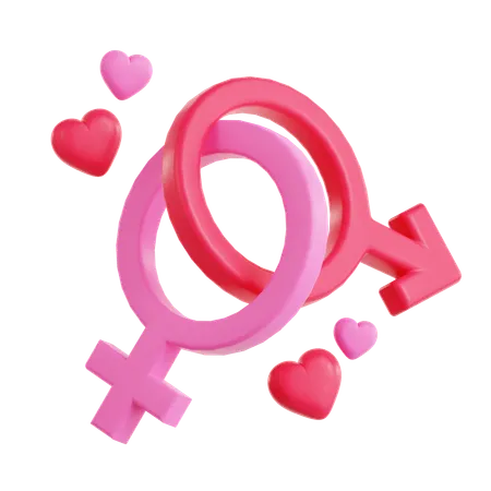 Gender Sign  3D Icon