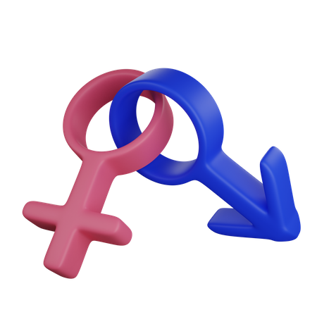 Gender Sign  3D Icon