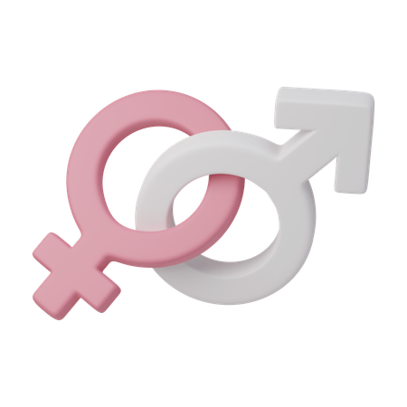 Gender Sign  3D Icon