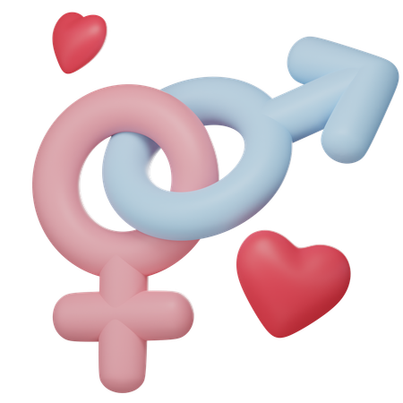 Gender Sign  3D Icon