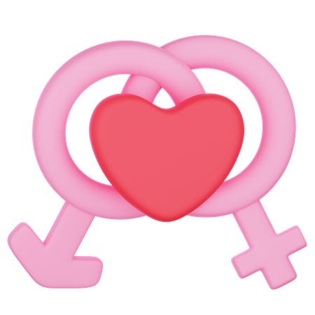 Gender Sign  3D Icon