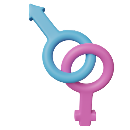 Gender Sign  3D Icon