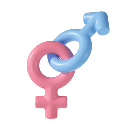 Gender sign  3D Illustration