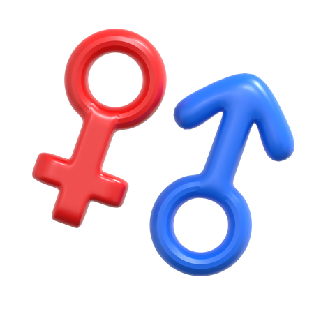 Gender Sign  3D Illustration