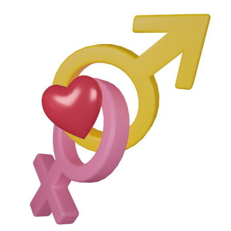 Gender Sign  3D Icon