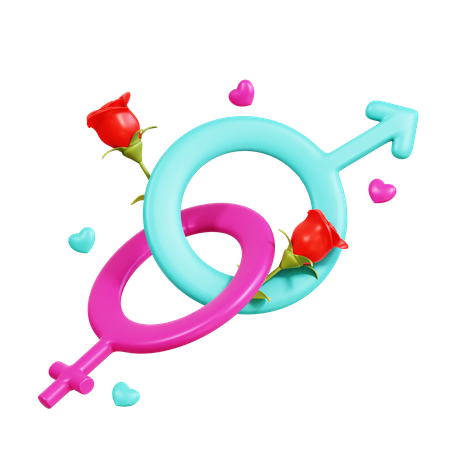 Gender Sign  3D Icon