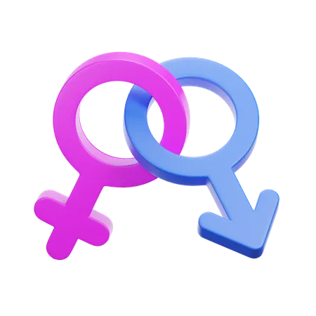 Gender Symbol  3D Icon