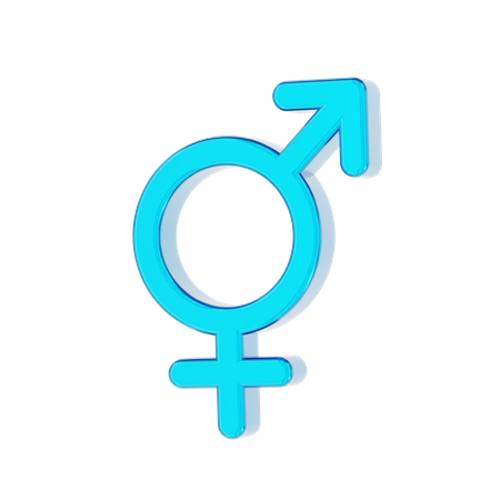 Gender symbol  3D Icon