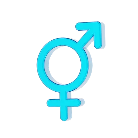 Gender symbol  3D Icon