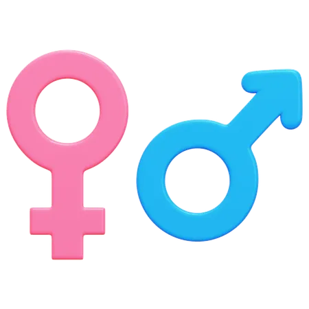 Gender Symbol  3D Icon