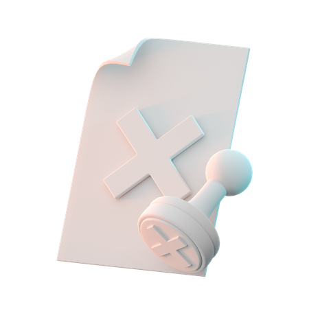 Genehmigen  3D Icon