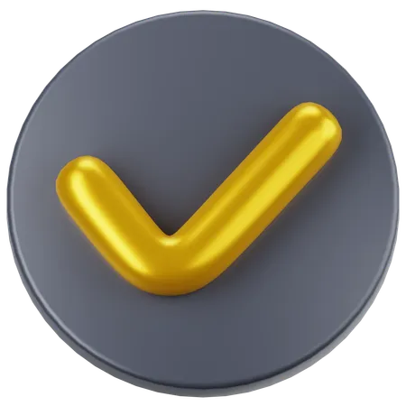 Genehmigen  3D Icon