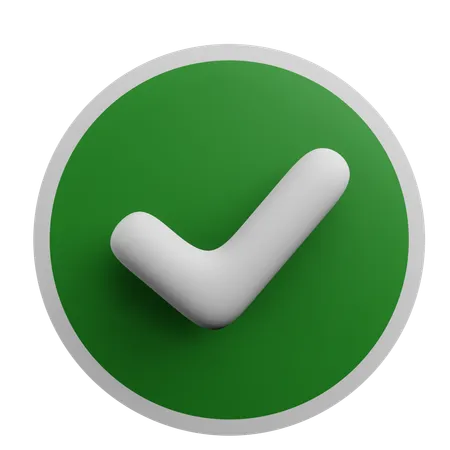 Genehmigen  3D Icon