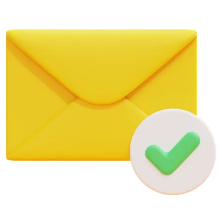 Freigegebene E-Mail  3D Icon