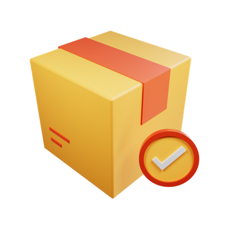 Genehmigtes Paket  3D Icon