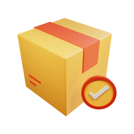 Genehmigtes Paket  3D Icon