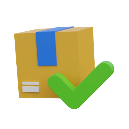 Genehmigtes Paket  3D Icon