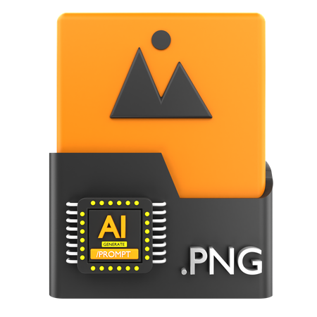Generador de png ai  3D Icon