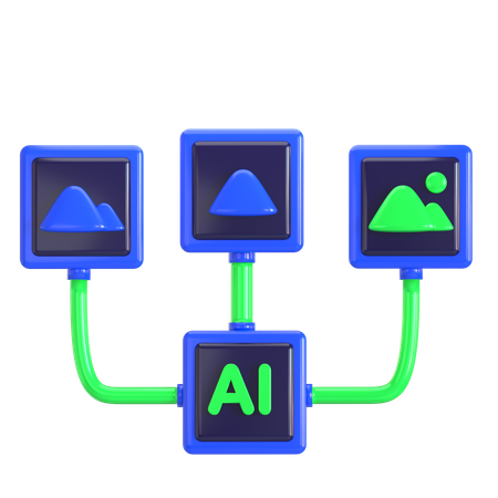 Generadores de imágenes ia  3D Icon