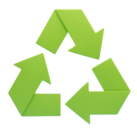 General Recycling Symbol  3D Icon