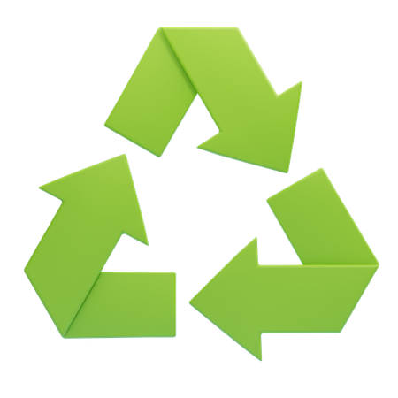 General Recycling Symbol  3D Icon