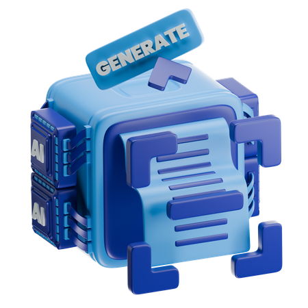 Generate Scans Automatically  3D Icon