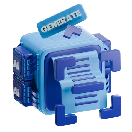 Generate Scans Automatically  3D Icon