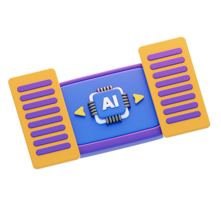 Générateur de texte IA  3D Icon