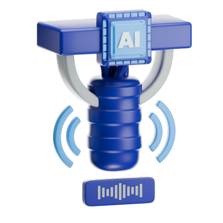 Tu as un générateur de voix  3D Icon