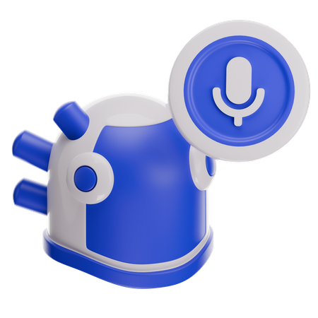 Générateur de voix de robot  3D Icon