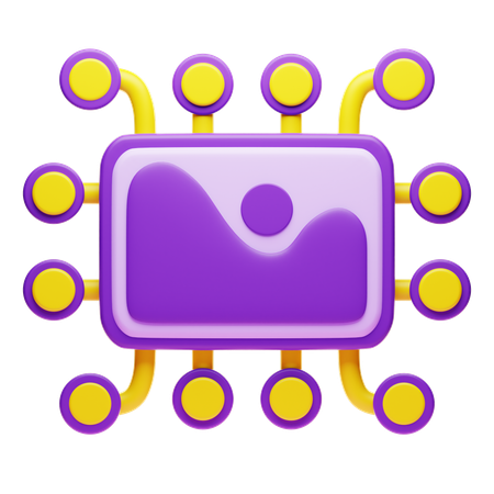 Generative Ai  3D Icon