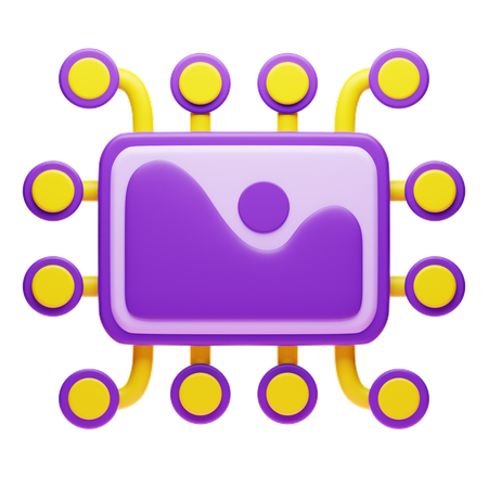 Generative Ai  3D Icon