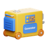 3d electric generator emoji