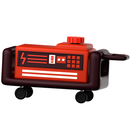 Generator Machine  3D Icon