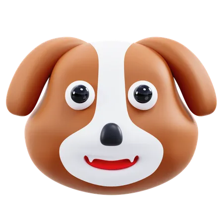 一般的な犬  3D Icon